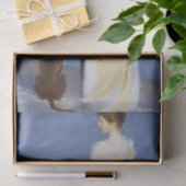 Zomeravond in Skagen, P.S.Krøyer, Kunst Tissuepapier (Geschenk)