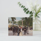 Zomeravond in Tivoli | Paul Fischer Briefkaart (Staand voorkant)