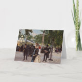 Zomeravond in Tivoli | Paul Fischer Kaart (Voorkant)