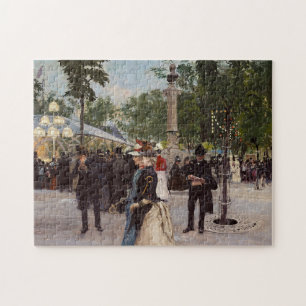 Zomeravond in Tivoli   Paul Fischer Legpuzzel