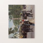 Zomeravond in Tivoli | Paul Fischer Legpuzzel (Verticaal)