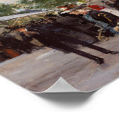 Zomeravond in Tivoli | Paul Fischer Poster (Hoek)