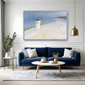 Zomeravond op Skagen's Beach, P.S.Krøyer, Kunst Poster