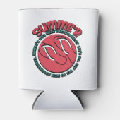 zomeravontuur | Teenslippers en reisinspiratie Blikjeskoeler (Voorkant)