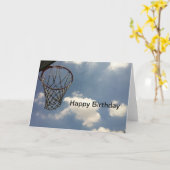 Zomerbasketbal Kaart (Gele Bloem)