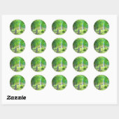 Zomerbegraafplaats Ronde Sticker (Vel)