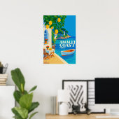Zomerbestemming Italië Poster (Thuiskantoor)