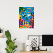 Zomerbestemming Mexico Poster (Thuiskantoor)