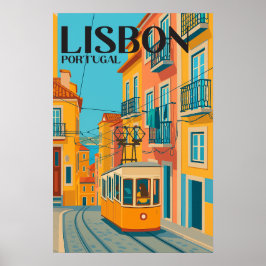 Zomerbestemming Portugal Poster
