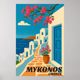 Zomerbestemming poster