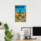 Zomerbestemming Spanje Poster (Thuiskantoor)