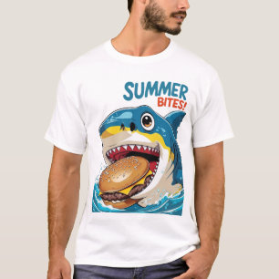 Zomerbeten – Blauwe Haai T-shirt