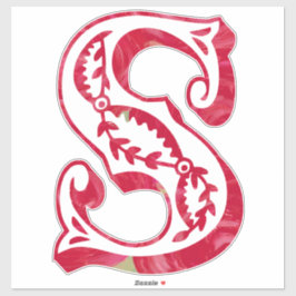 ZOMERBEURS -S- | Aangepaste namen | Gepersonalisee Sticker