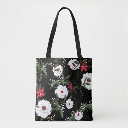 Zomerblad Mode Tote Bag (Voorkant)