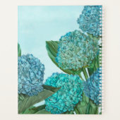 Zomerblauw Hortensia Boeket Planner (Achterkant)