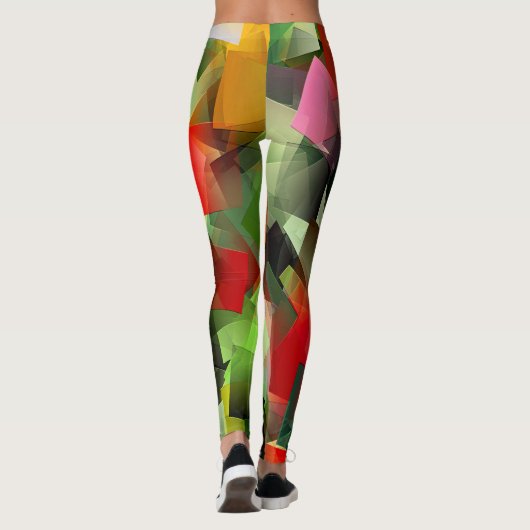 Zomerbloei.... Leggings (Achterkant)