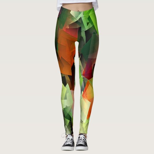 Zomerbloei.... Leggings (Voorkant)
