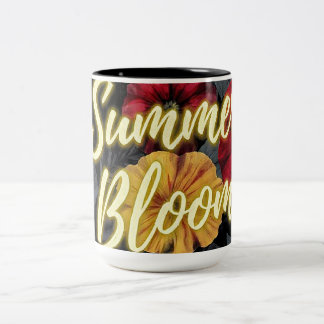 Zomerbloei Tweekleurige Koffiemok