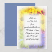 Zomerbloem 5x7 met enveloppen uitnodiging (Voorkant / Achterkant)