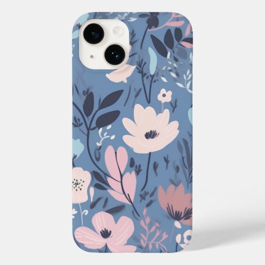 Zomerbloem Abstract Case-Mate iPhone Case (Achterkant)