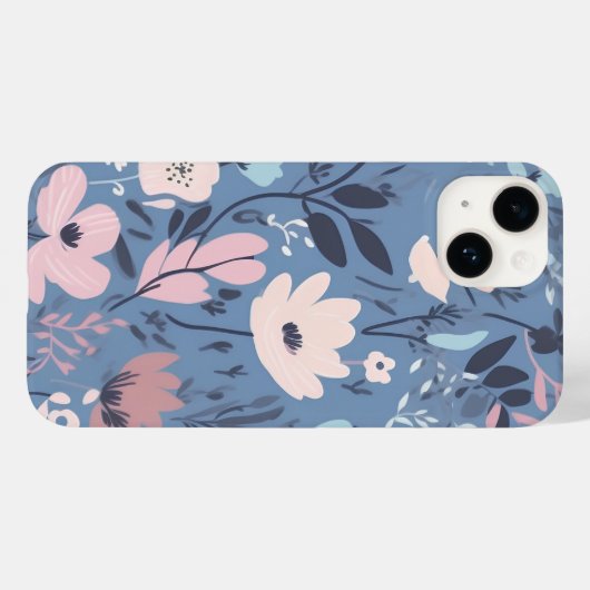 Zomerbloem Abstract Case-Mate iPhone Case (Achterkant (horizontaal))