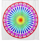 Zomerbloem Douchegordijn (Voorkant)