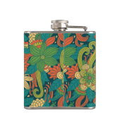 Zomerbloem Heupfles (Achterkant)