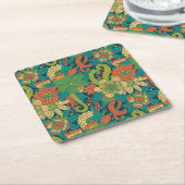 Zomerbloem Kartonnen Onderzetters (Schuin)