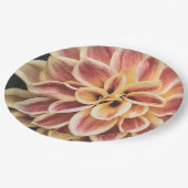 zomerbloem (mooie Florale kunst) Papieren Bordje (Gekanteld)