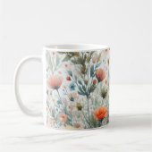 Zomerbloem op een mok (Links)