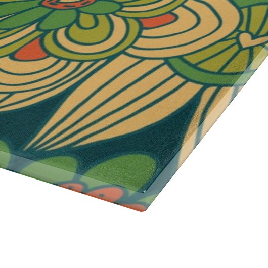 Zomerbloem Snijplank (Hoek)