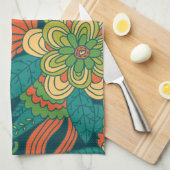 Zomerbloem Theedoek (Quarter Fold)