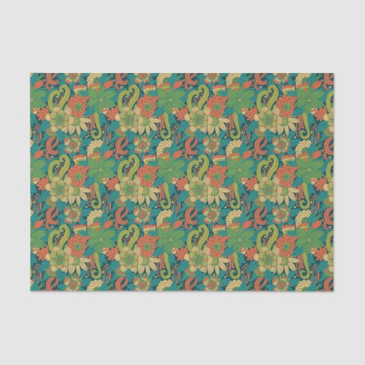 Zomerbloem Tissuepapier (Voorkant)