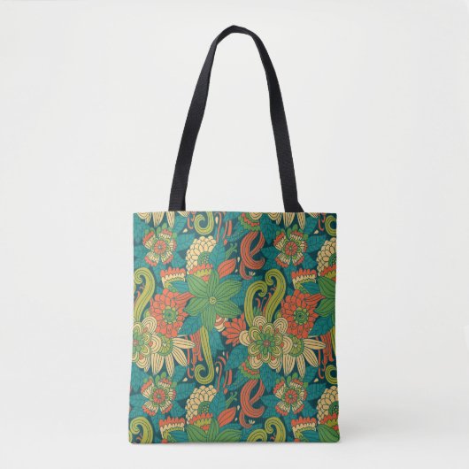 Zomerbloem Tote Bag (Voorkant)