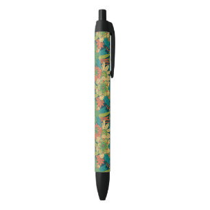 Zomerbloem Zwarte Inkt Pen
