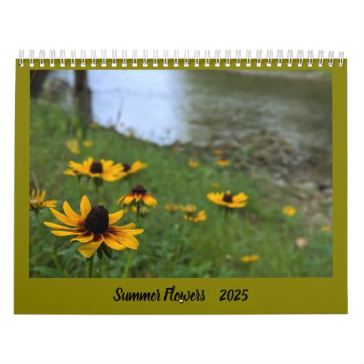 Zomerbloemen 2025 kalender (Hoes)