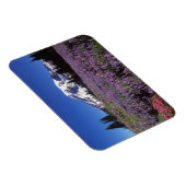 zomerbloemen aan de basis van de berg Rainier, Magneet (Rechterzijde)