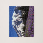 zomerbloemen aan de basis van de Mount Rainier, 2 Legpuzzel (Verticaal)