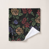  zomerbloemen bad handdoek (Wasdoekje)