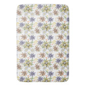 Zomerbloemen badmat (Voorkant Verticaal)