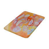 zomerbloemen badmat (Gekanteld)