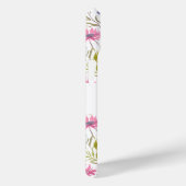 Zomerbloemen Botanische Tuin met Monogram Case-Mate iPhone Case (Achterkant / Rechts)