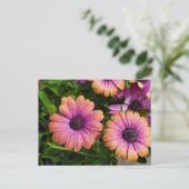 Zomerbloemen briefkaart (Staand voorkant)