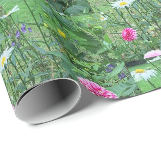 Zomerbloemen Cadeaupapier (Rol Hoek)