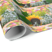 Zomerbloemen Cadeaupapier (Rol Hoek)