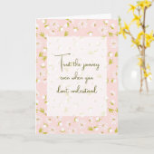 Zomerbloemen denken aan jou kaart (Gele Bloem)