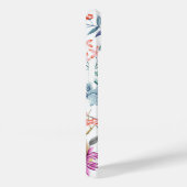 Zomerbloemen en vlinder Case-Mate iPhone case (Achterkant / Rechts)
