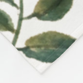 zomerbloemen fleece deken (Hoek)