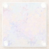 zomerbloemen glazen onderzetter (Achterkant)