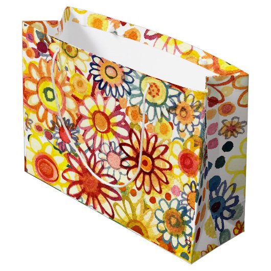 Zomerbloemen Groot Cadeauzakje (Achterkant Gekanteld)